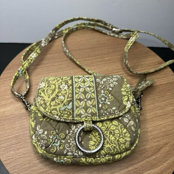 Vera Bradley Sittin' In A Tree Mini Saddle Up Crossbody‎ Small Belt Purse - Picture 1 of 8